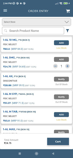 Screenshot Unag Connect