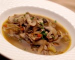 Mushroom soup with sichuan pepper was pinched from <a href="http://uktv.co.uk/food/recipe/aid/516792" target="_blank">uktv.co.uk.</a>