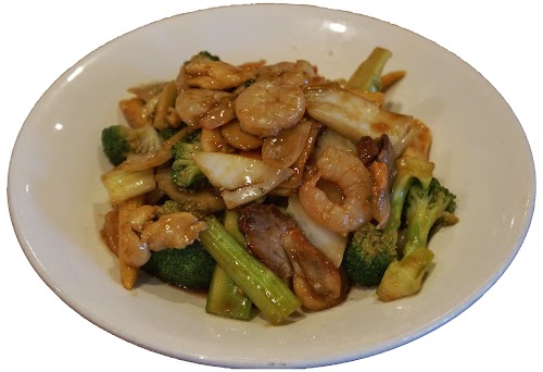 18. Beijing Mixed Vegetables with Assorted Meat* - Vegetables & Chop Suey