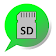 Messenger Media Backup + Clean icon