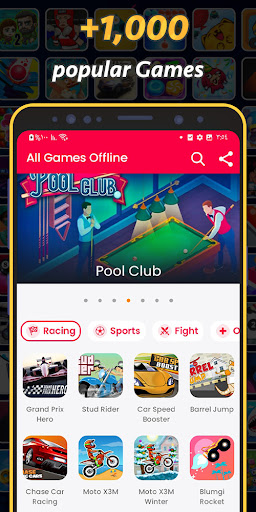 Screenshot All Games Offline - all in one