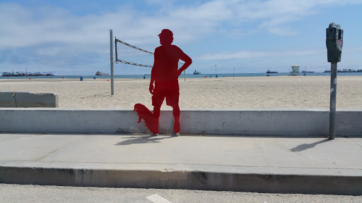 Surfer Sculpture