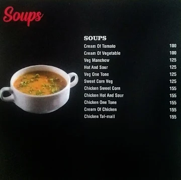 Soothing Spices Restaurant menu 