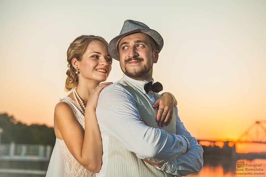 Wedding photographer Inna Kovalskaya (kowalska). Photo of 19 August 2014