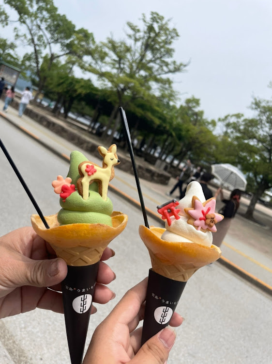 オデッセイのおにぎり、トースト、牡蠣焼き、牡蠣フライ・穴子丼、ソフトクリーム、カスタードコロネ・カマボコ、コロッケ、焼き紅葉、お好み焼き・ホルモン焼き、チョコパフェ、ビール２本・でも楽しかったからゼロカロリーに関するカスタム事例の投稿画像7枚目