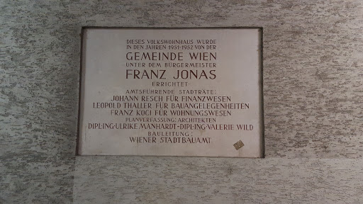 Franz Jonas Gedenktafel