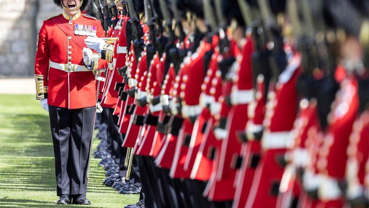 The Irish Guards were founded in1900 by Queen Victoria (file photo)