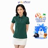 Áo Phông Có Cổ Yody Nữ Tay Ngắn Vải Cotton Mắt Chim, Áo Thun Polo Cổ Bẻ Phông Thoáng Mát Mềm Mịn Nps41 Apn5434