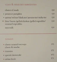 Beyond Designs Bistro menu 5