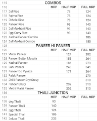 KGF Kitchen menu 5