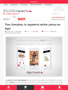 Webimpacto - náhled