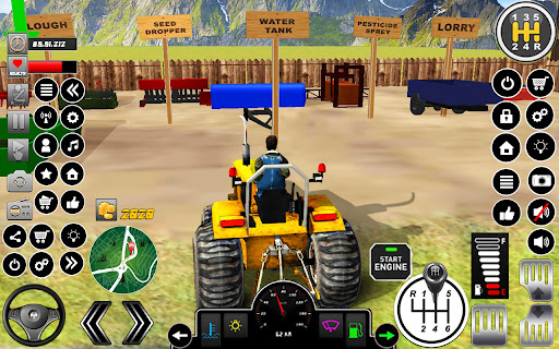 Screenshot Tractor Farming Simulator Game