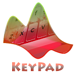 Red Mess Keypad Layout Apk