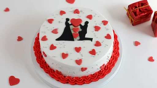 Propose Cake [Eggless]