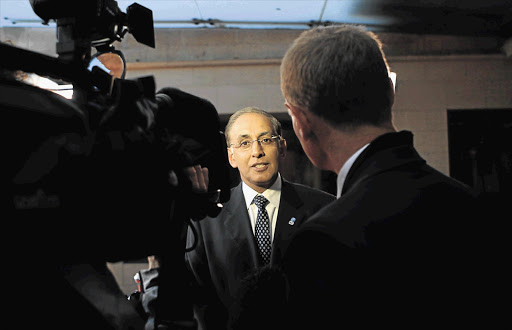 CSA chief executive Haroon Lorgat's appointment has placed CSA at odds with the BCCI. Lorgat is seen here at the LG ICC Awards in London in September 2011
