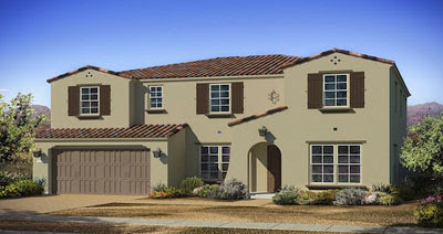 Legend floor plan at Eastmark by Woodside Homes New Construction Homes Mesa AZ 85212