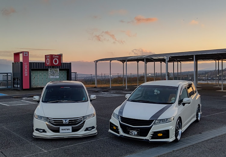 オデッセイの逹祭chapter3・workwheelsjapan・CVX・背景頼みに関するカスタム事例の投稿画像3枚目