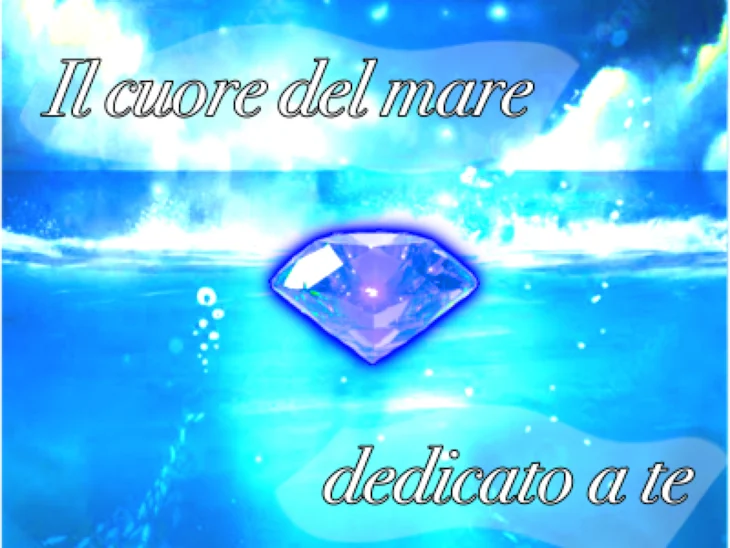 「Il cuore del mare dedicato a te」のメインビジュアル