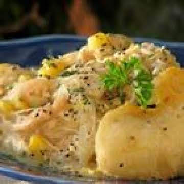 Slow Cooker Chicken and Dumplings