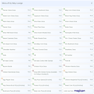 Hy Way Lounge menu 2