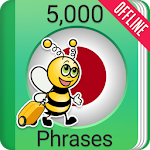 Cover Image of ดาวน์โหลด Learn Japanese - 5000 Phrases 2.3.2 APK