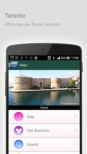 Taranto Map offline