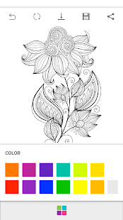 ColourGo - Free Adult Coloring book Ekran görüntüsü