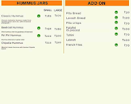 Hummus Nest menu 7