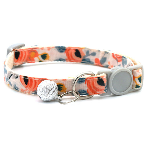 Title 5, Small Floral Pet Triangular Scarf Collar Adjust...