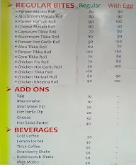 Rolls express menu 3