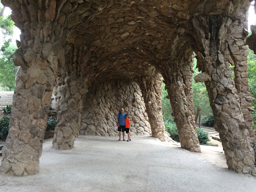 Park Guell Garden Trellis