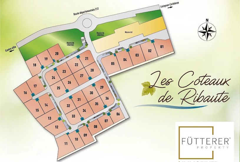  Vente Terrain à bâtir - 690m² à Narbonne (11100) 