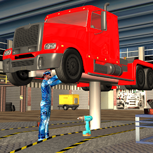 Download Real Truck Mechanic Garage For PC Windows and Mac