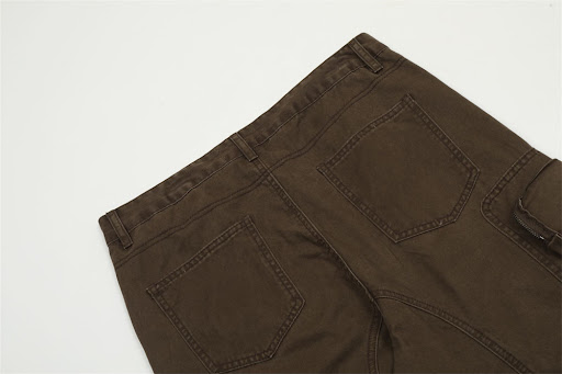 Title 4, Mens Dimensional Patch Pocket Straight-leg Tro...