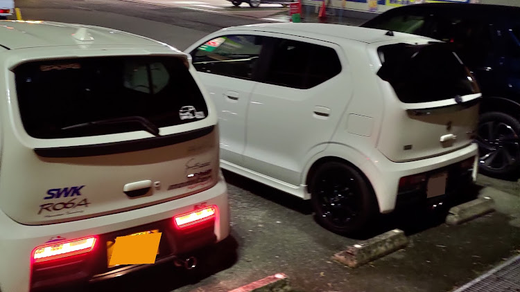 アルトワークスの洗車した・2ショット！に関するカスタム事例の投稿画像6枚目