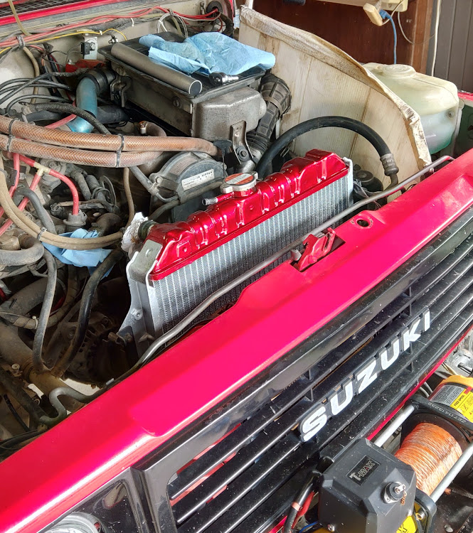 ジムニーのラジエーター交換に関するカスタム事例の投稿画像2枚目