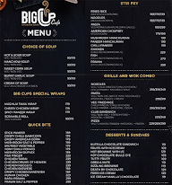 Big Cup Cafe menu 7