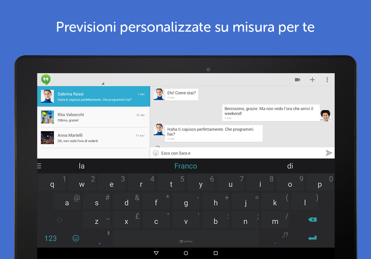  Tastiera SwiftKey- screenshot 