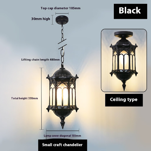 Small Craft Ceiling Lamp