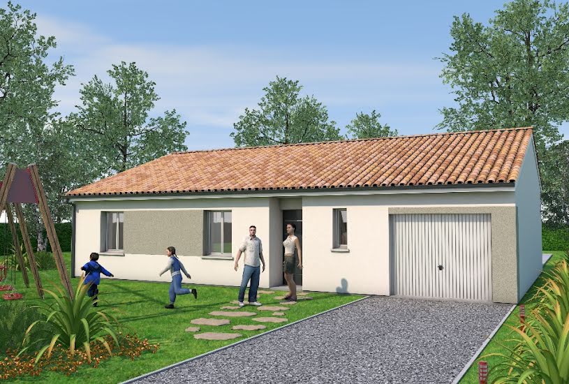  Vente Terrain + Maison - Terrain : 481m² - Maison : 100m² à Saint-Savin (33920) 