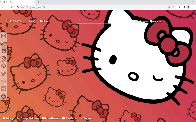 hello kitty fall wallpaper