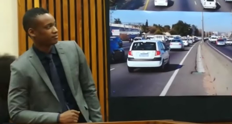 Duduzane Zuma was accompanied by his father, former president Jacob Zuma, to court on Tuesday.