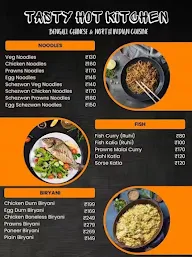 Tasty Hot Kitchen menu 1