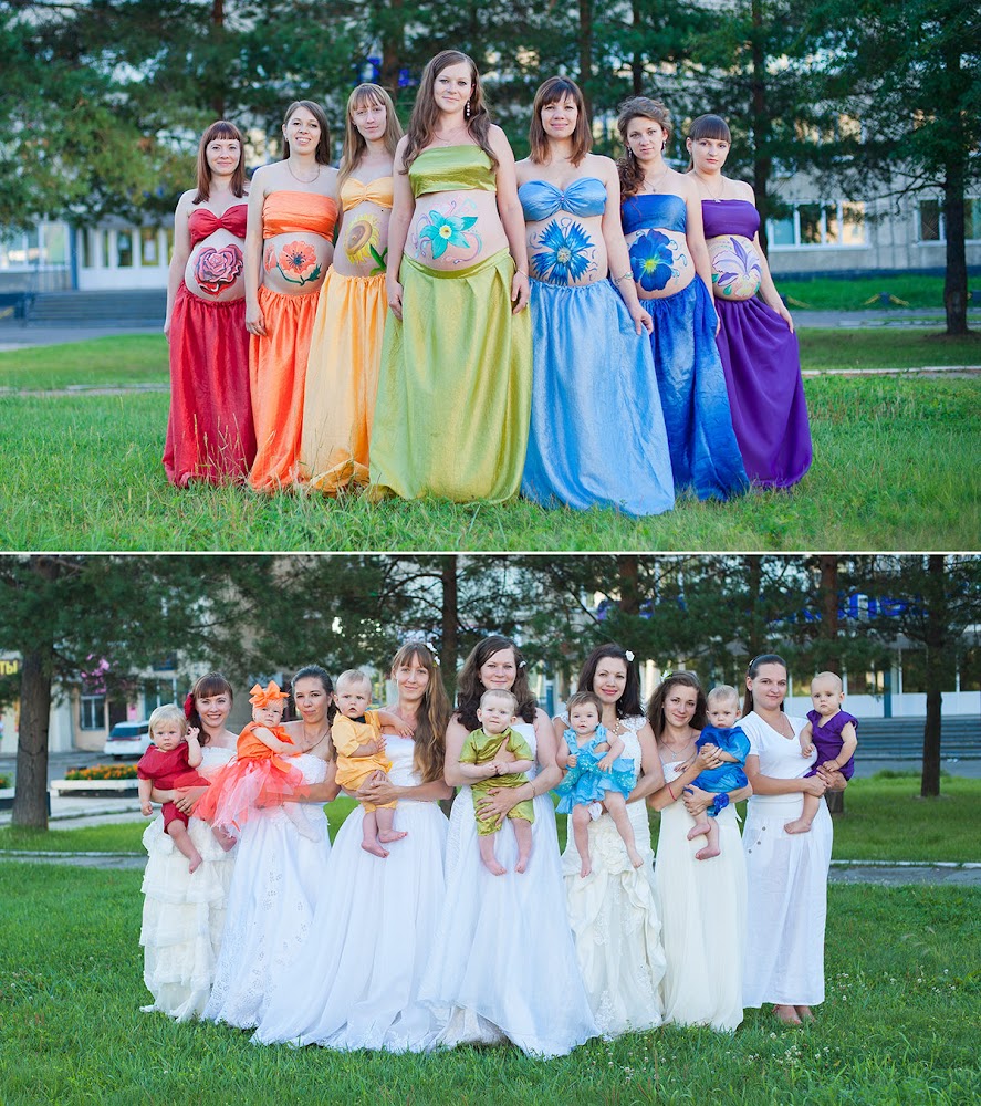 Lovely Photos Of Before And After Pregnancy