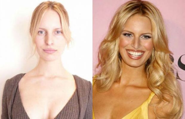 Ünlü Modellerin Makyajsız Halleri - Karolina Kurkova