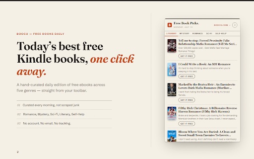 Boocu — Free Books Daily screenshot 1