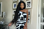 Bonang Matheba fans will know you seldom see her without a full face-beat.