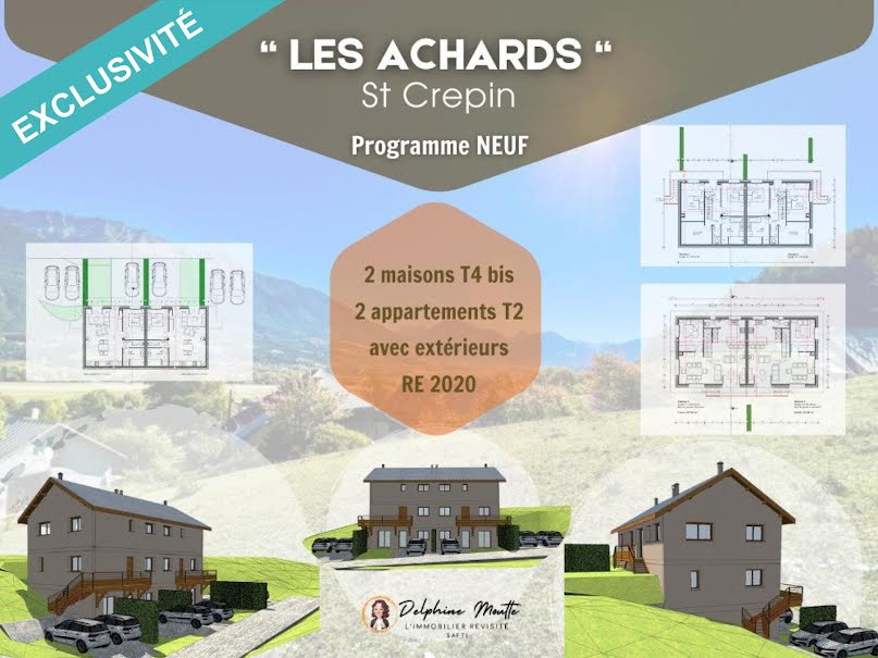 Vente maison 4 pièces 98 m² à Saint-crepin (05600), 355 000 €