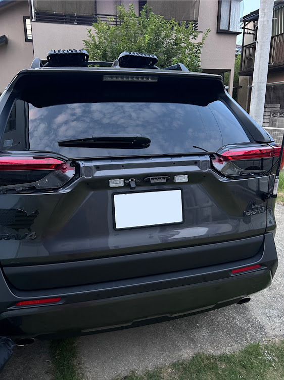 RAV4のミリタリー仕様・プチカスタム始動・DIY・シンプル化に関するカスタム事例の投稿画像6枚目
