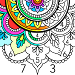 Cover Image of Скачать Mandala Color by Number - Mandala Coloring Book 1.0.0 APK